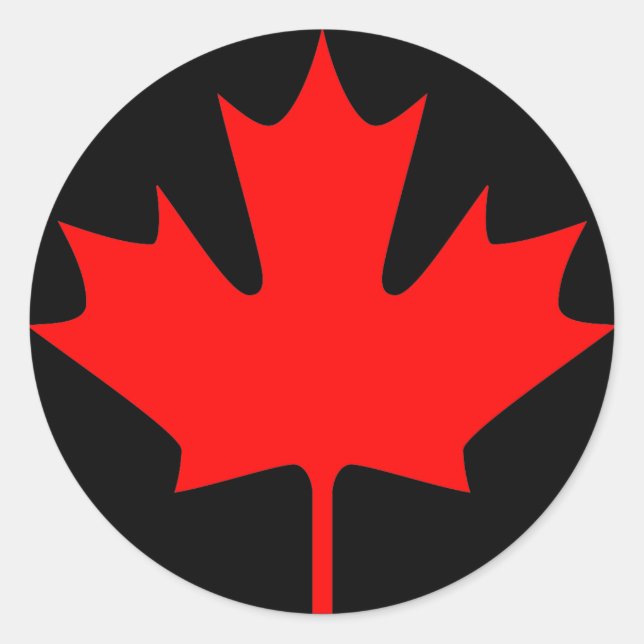 feuilles d'érable - Stickers (Devant)