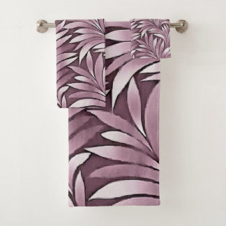 Feuilles Ornementaux Dans Les Teintes Pastel Eggpl