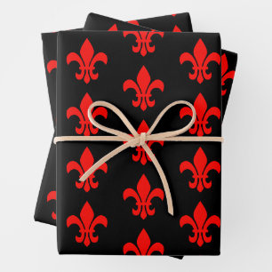 Feuilles Papier Fleur De Lis