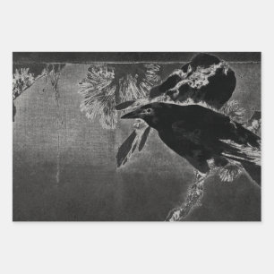 Feuilles plats de papier à enveloppement HALLOWEEN