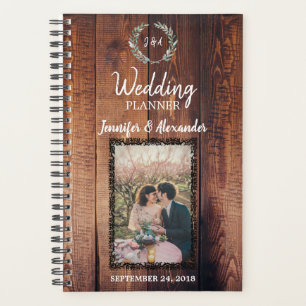 Feuilles rustiques sur la grange Mariage photo mon