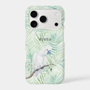 Feuilles Tropicales Vertes Oiseau Aloha