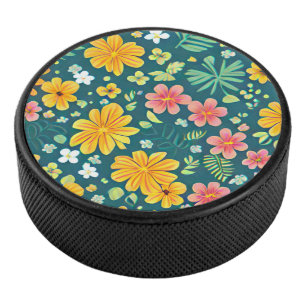 Feuilles tropicaux et motif de fleurs