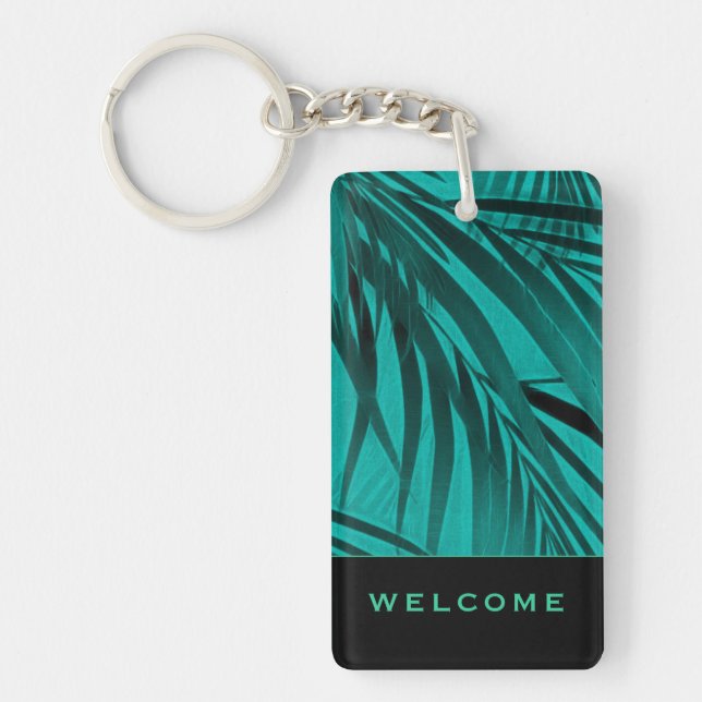Feuilles Turquoise Palm | Bienvenue | Location vac (Devant)