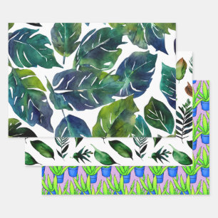 Feuilles verts du feuillage botanique