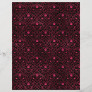 Feuillet papier à papier pour album gothique éffra