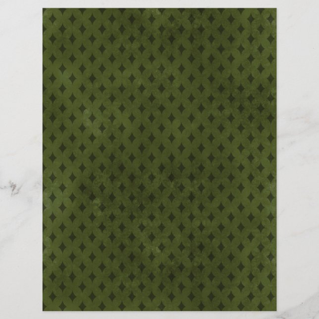 Feuillet papier à papier pour album gothique éffra (Devant)