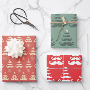 Feuillet papier d'enveloppement de moustaches de N