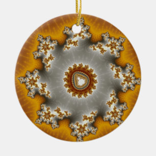Feulia - Fractal Ceramic Ornament