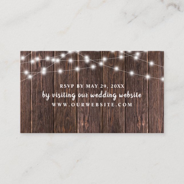 Feux à bois mariage RSVP carte site (Devant)