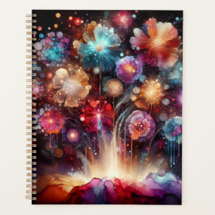 Feux d'artifice de fleurs