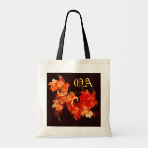 Feux de danse Sac Monogramme Art Abstrait
