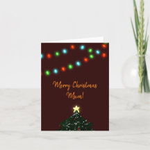 Feux de Noël Carte Xmas