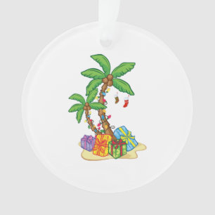 Feux de noix de palmier Tropical Xmas Coconut