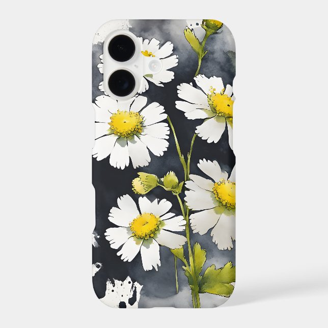 Feverfew - Watercolor flowers (Back)