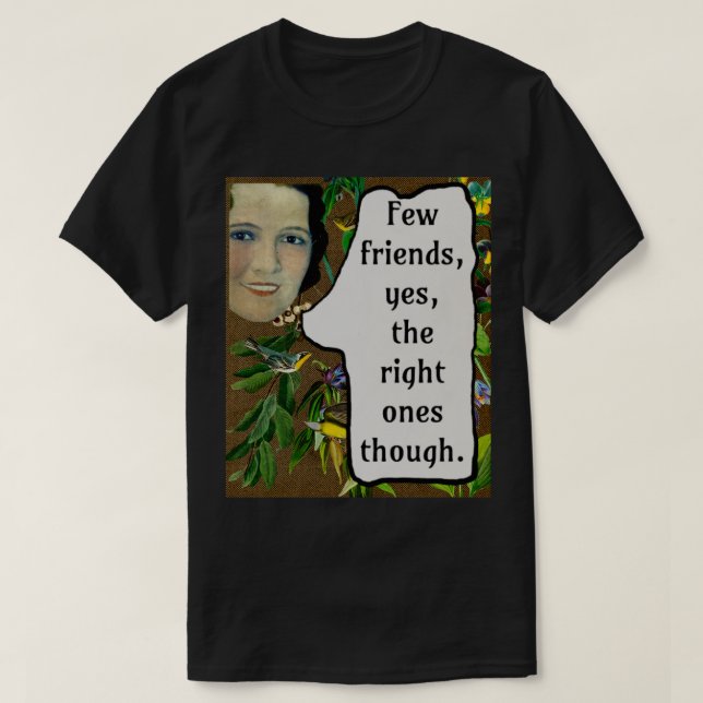 Few friends Retro Vintage T-Shirt (Design Front)