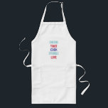 Few Of My Favourite Things Love The Cook Party Long Apron<br><div class="desc">Celebrate the holiday season with this fun apron.  Personalize it as you choose with all of their favourite things,  the perfect housewarming gift.  Just another way to make your party special,  look for other fun party ideas all part of the Winter Wishes collection.</div>