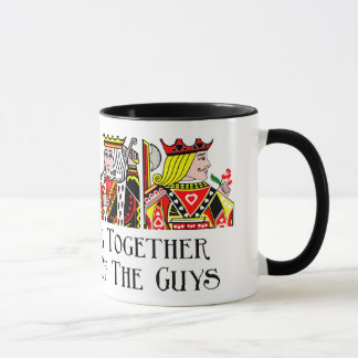 few of the guys mug