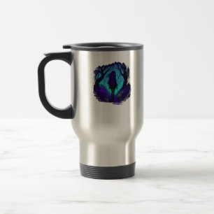 Fey Gothic Emo Goblincore Aesthetic Forest Graphi Travel Mug