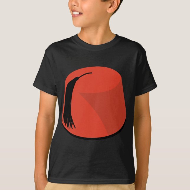 Fez Fezzes Are Cool? No? T-Shirt (Front)