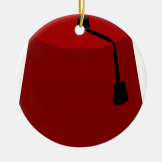Fez-Hat Ceramic Ornament