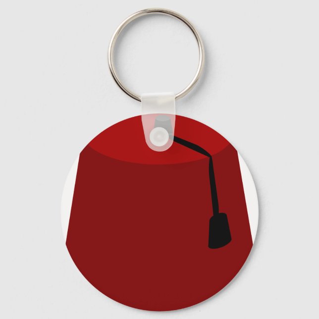Fez-Hat Keychain (Front)