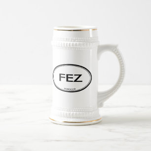 Fez, Morocco Beer Stein