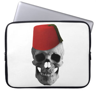 Fez of the Effendi: A Skull's Egyptian Tale Laptop Sleeve