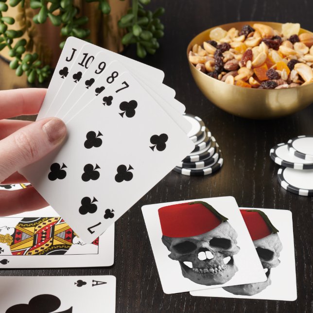 Fez of the Effendi: A Skull's Egyptian Tale Playing Cards (In Situ)