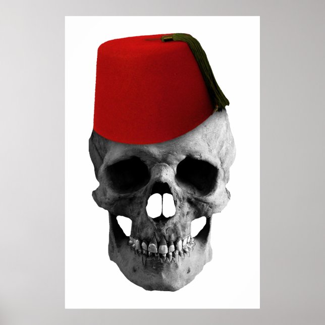 Fez of the Effendi: A Skull's Egyptian Tale Poster (Front)