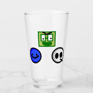 FF "bros" Glass Cup
