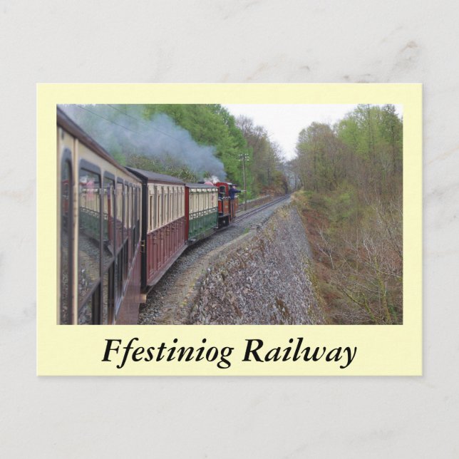 Ffestiniog Railway Postcard (Front)