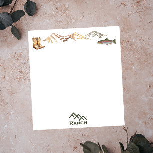 FFF Ranch  Notepad