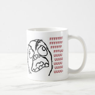 FFFFFFFUUUUUUU Rage mug