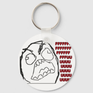 FFFFFUUUUU KEYCHAIN