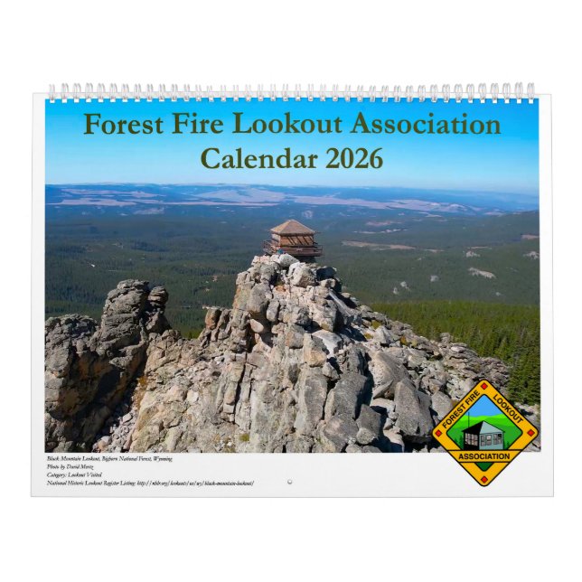 FFLA Lookout Calendar 2026 (Cover)