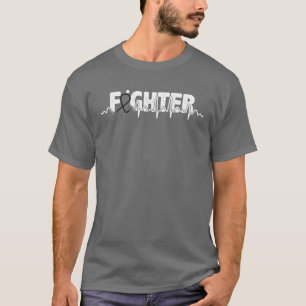 Fghter- Melanoma Cancer Awareness Gifts Melanoma C T-Shirt