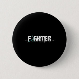Fghter- Polycystic Kidney Disease Awareness Item 2 Inch Round Button
