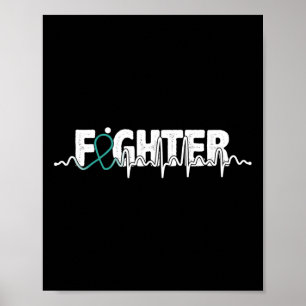Fghter- Polycystic Kidney Disease Awareness Item Poster