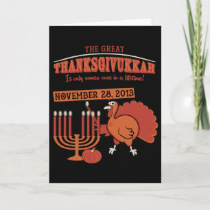 FHaven 'Thanksgivukkah' Holiday Card