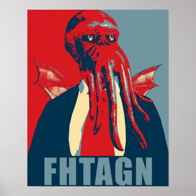 Fhtagn Poster (Front)