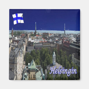 FI - Finland - Helsinki – Panorama Magnet