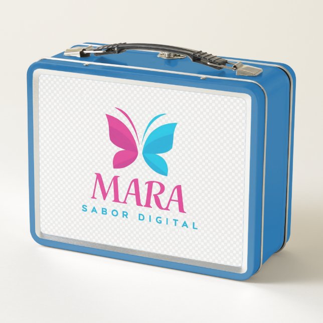 Fiambre Metálico Sabor Mara Metal Lunch Box (Back)