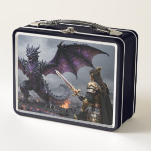Fiambrera de metal lunch box
