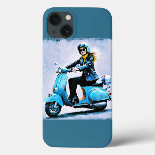 “Fiamma”  “Corsa Elegante” – Elegant Ride     iPhone 13 Case
