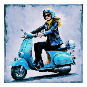 “Fiamma”  “Corsa Elegante” – Elegant Ride     Poster