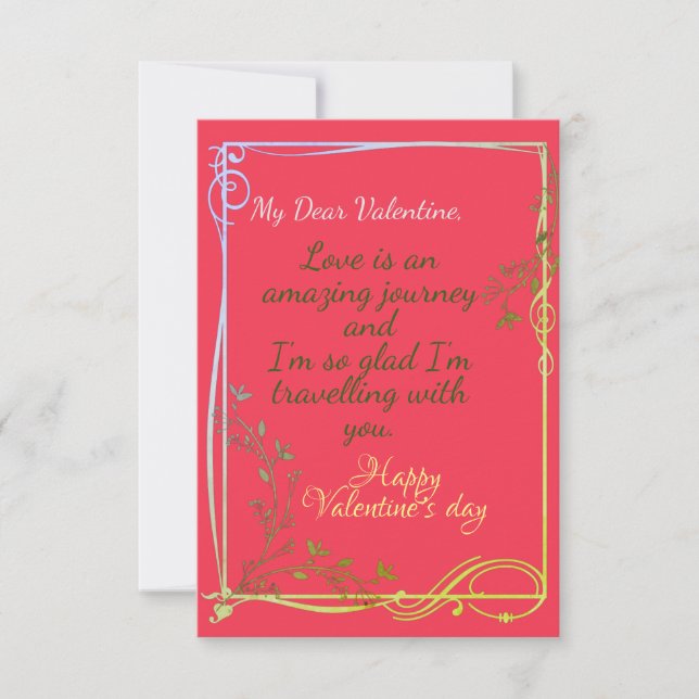 Fiance Card (Front)