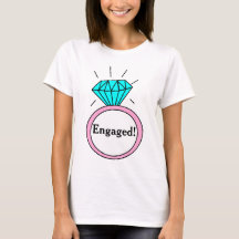 Fiancé! Grand T-shirt Diamond Ring