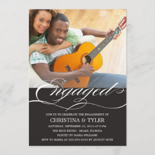 FIANCÉ!   INVITATION DU PARTI ENGAGEMENT