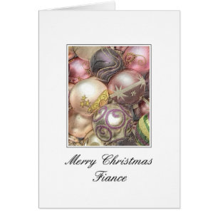 Fiance Joyeuse carte de Noël